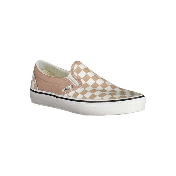 Beige Polyester Sneaker