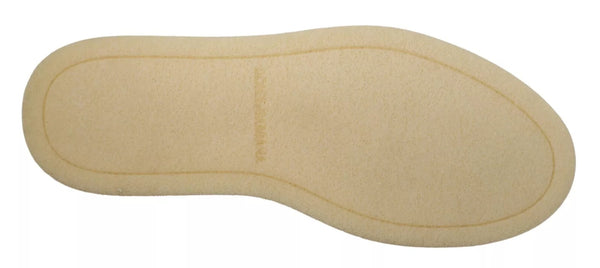 Weiße Leder Schnürstiefel für Herren