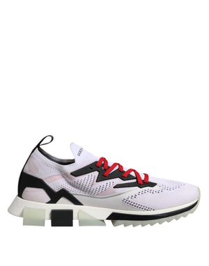 Weiß SORRENTO Sport Stretch Turnschuhe Schuhe