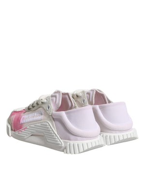Weiß NS1 Lace Up Low Top Turnschuhe Schuhe
