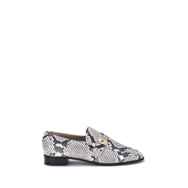 Bunte Slipper aus Ziegenleder