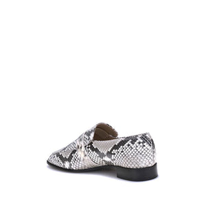 Bunte Slipper aus Ziegenleder