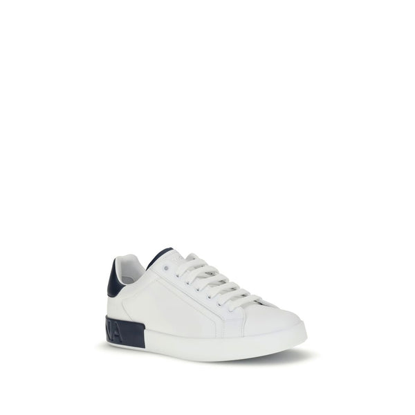 Weiße Kalbshaut Bos Taurus Sneakers mit niedrigem Schaft