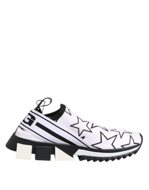 Weiß Sterne Sorrento Low Top Turnschuhe Schuhe