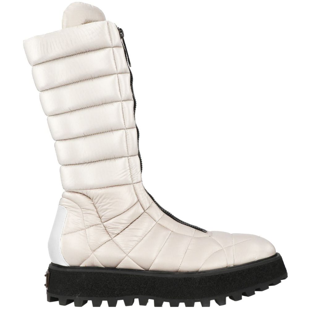 Weiße Nylon-Stiefeletten für Herren