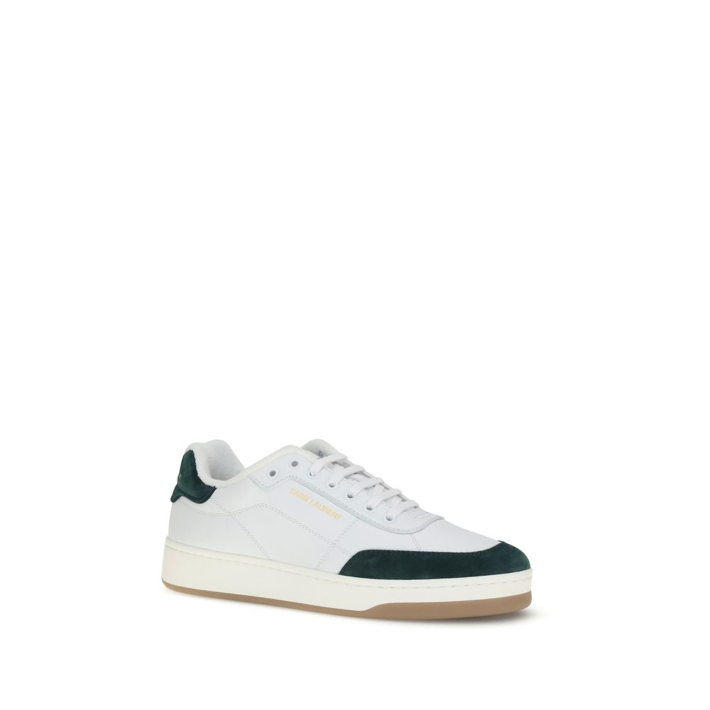 Weiße Kalbshaut Bos Taurus Sneakers mit niedrigem Schaft