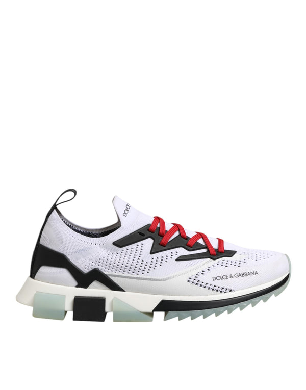 Weiß SORRENTO Sport Stretch Turnschuhe Schuhe