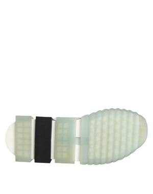 Weiß SORRENTO Sport Stretch Turnschuhe Schuhe