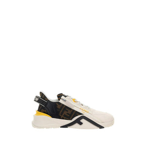 Weiße Kalbshaut Bos Taurus Sportschuhe