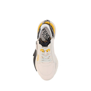 Weiße Kalbshaut Bos Taurus Sportschuhe