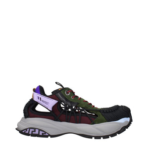 Multicolor Leder Sportliche Turnschuhe