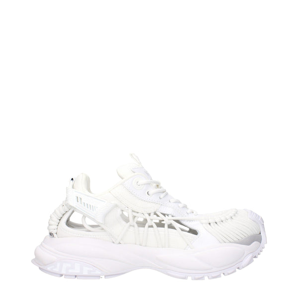 Weißes Leder Sportliche Turnschuhe