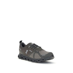 Schwarze Sneakers aus recyceltem Polyester