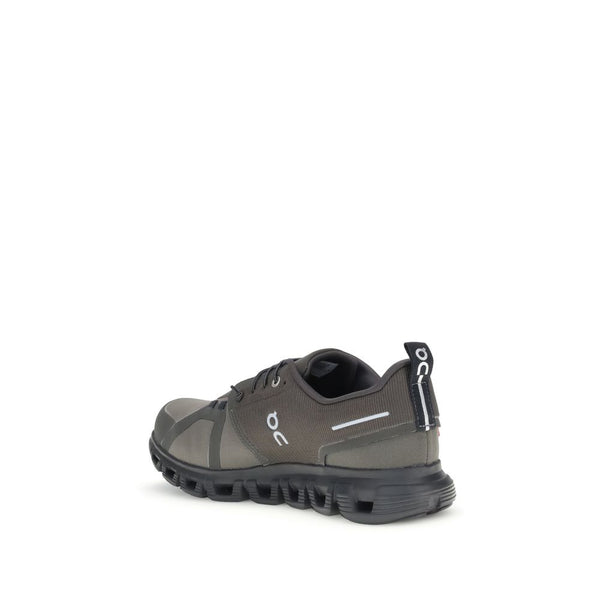 Schwarze Sneakers aus recyceltem Polyester