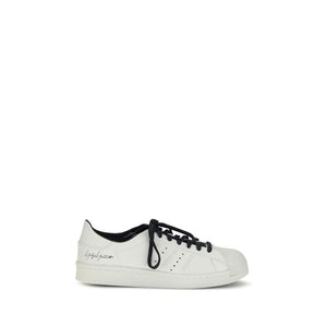 Weiße Kalbshaut Bos Taurus Sneakers mit niedrigem Schaft