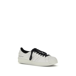 Weiße Kalbshaut Bos Taurus Sneakers mit niedrigem Schaft