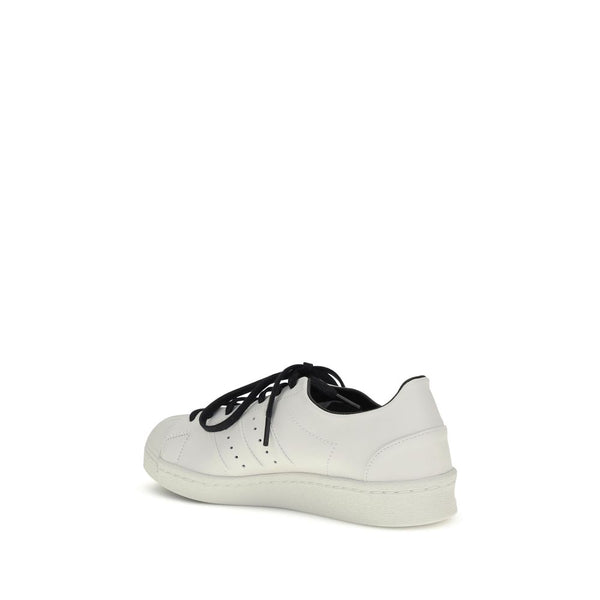 Weiße Kalbshaut Bos Taurus Sneakers mit niedrigem Schaft