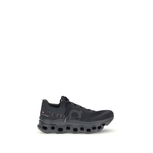 Schwarze Polyester-Sportschuhe