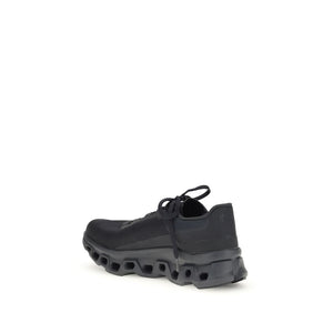 Schwarze Polyester-Sportschuhe