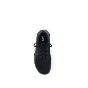 Schwarze Polyester-Sportschuhe