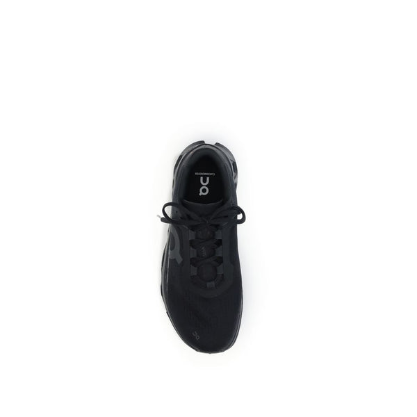 Schwarze Polyester-Sportschuhe