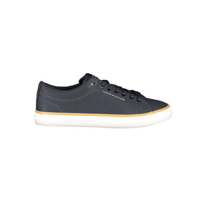 Blauer Polyester Herren Sneaker