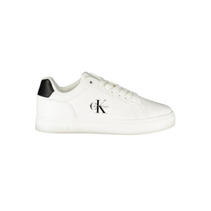 Weißes Leder Damen Sneaker