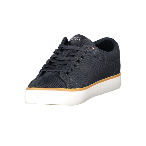 Blauer Polyester Herren Sneaker