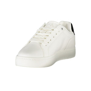 Weißes Leder Damen Sneaker