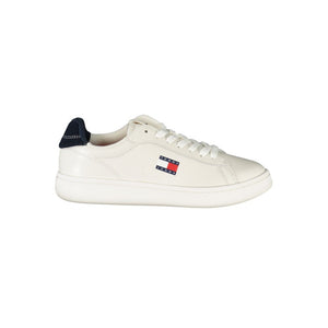Weißes Leder Damen Sneaker