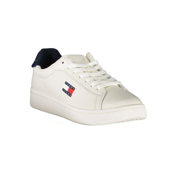Weißes Leder Damen Sneaker