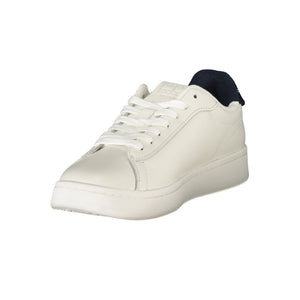 Weißes Leder Damen Sneaker