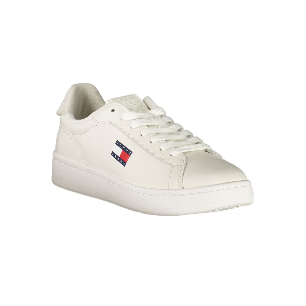 Weißes Leder Damen Sneaker