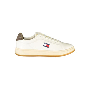 Weißes Leder Damen Sneaker