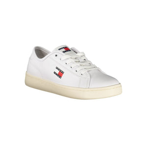 Weißes Leder Damen Sneaker
