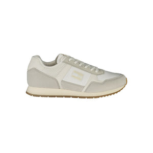 Weiß Polyester Männer Sneaker