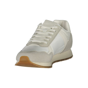 Weiß Polyester Männer Sneaker