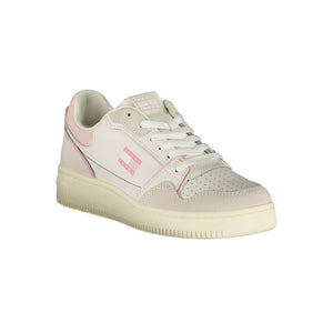 Weißes Leder Damen Sneaker