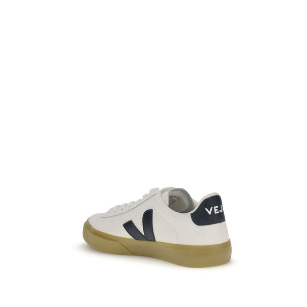 Weiße Sneakers aus Leder mit niedrigem Schaft
