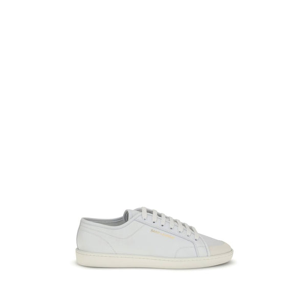 Weiße Kalbshaut Bos Taurus Sneakers mit niedrigem Schaft