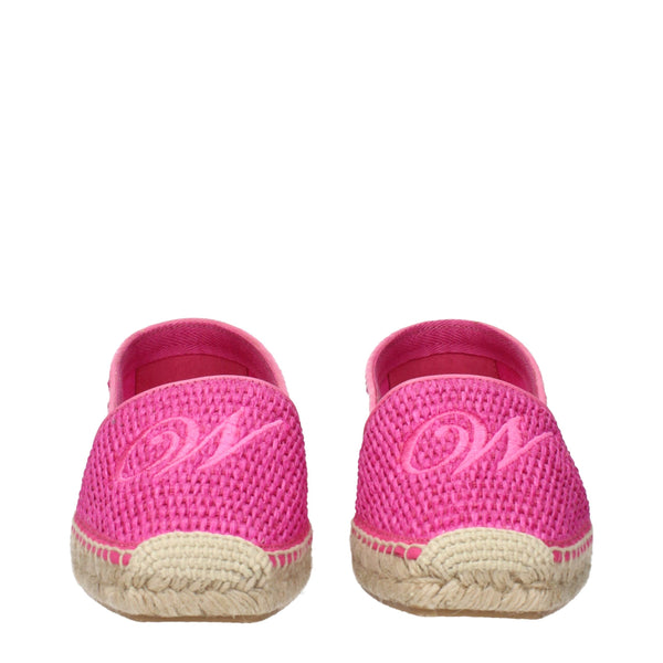 Espadrilles aus rosa Stoff
