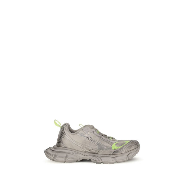 Graue Polyester-Sportschuhe