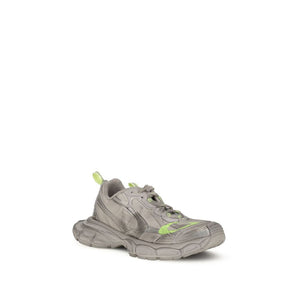Graue Polyester-Sportschuhe