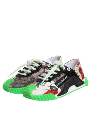 Multicor DG Logo Leopard Cherry Sneaker Schuhe