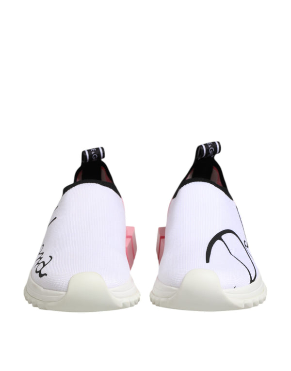 Weiß Rosa Low Top Sorrento Turnschuhe Schuhe