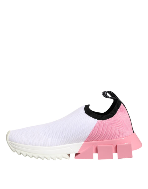 Weiß Rosa Low Top Sorrento Turnschuhe Schuhe