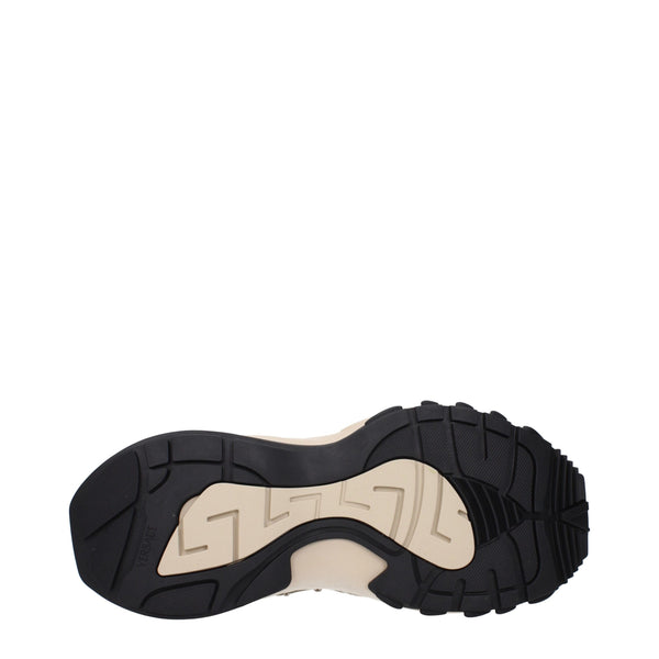 Beige Stoff Turnschuhe