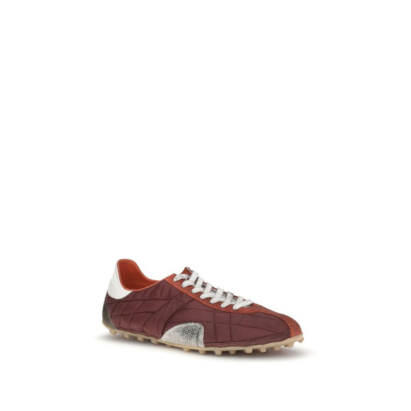 Bunte Baumwoll-Sneaker mit niedrigem Schaft