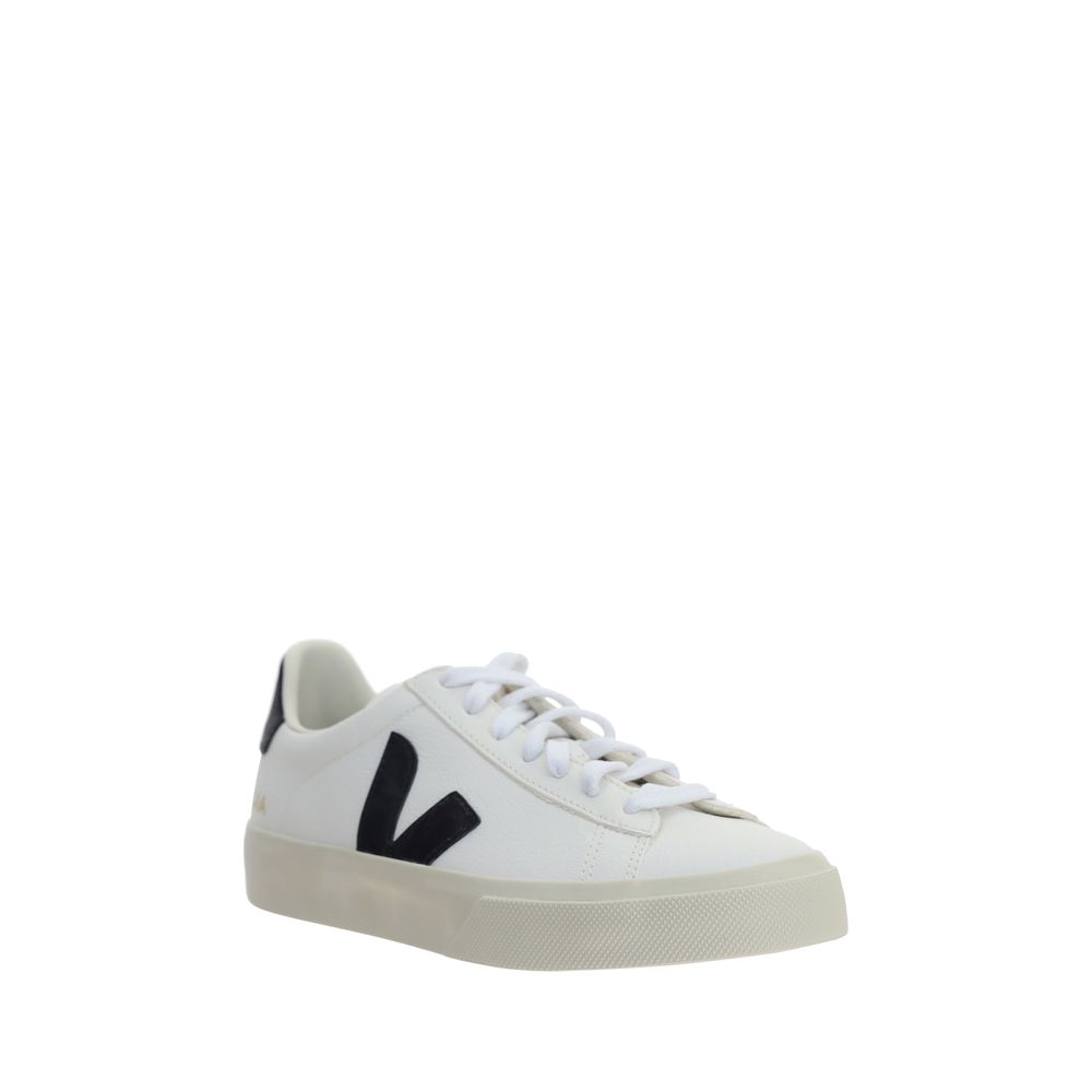 Weiße Kalbshaut Bos Taurus Sneakers mit niedrigem Schaft