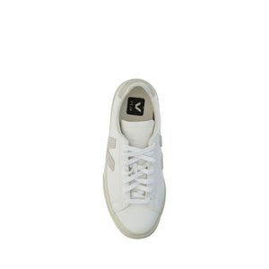 Weiße Kalbshaut Bos Taurus Sneakers mit niedrigem Schaft